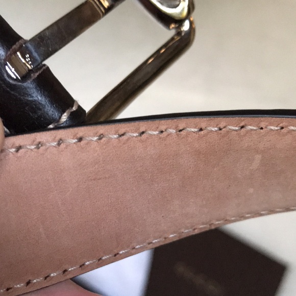 NIB Authentic Gucci leather monogram belt - Picture 10 of 10